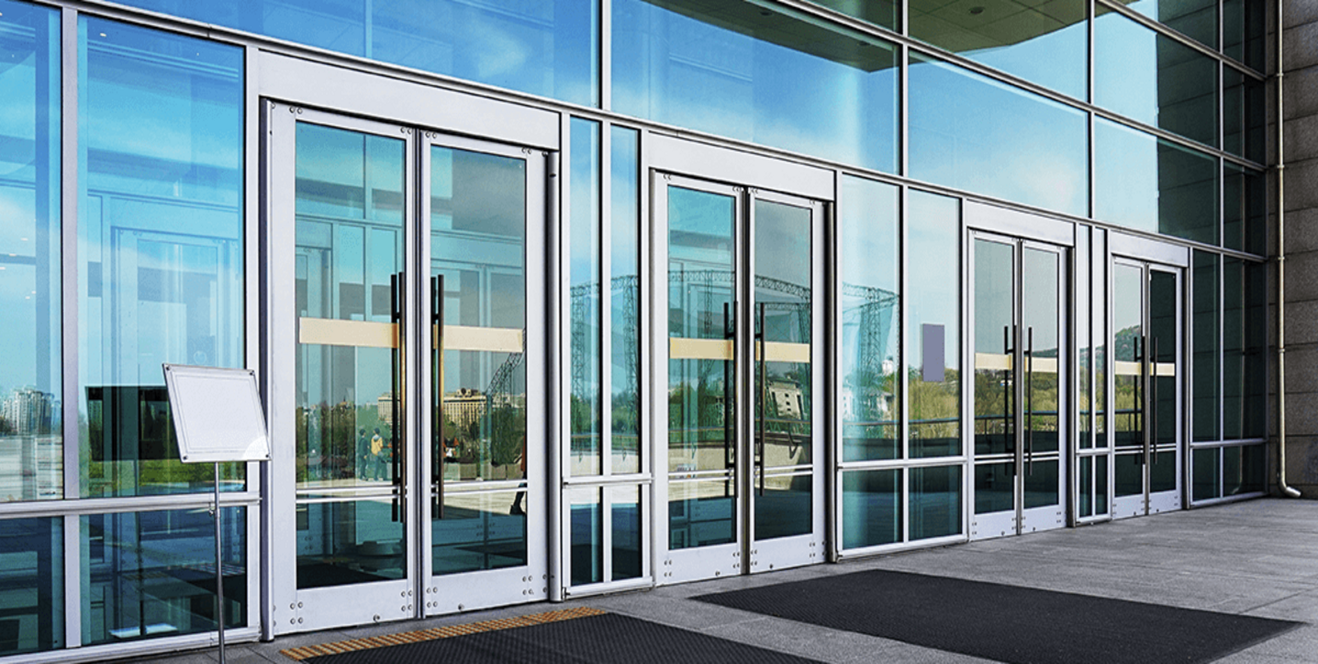 Aluminium windows and doors