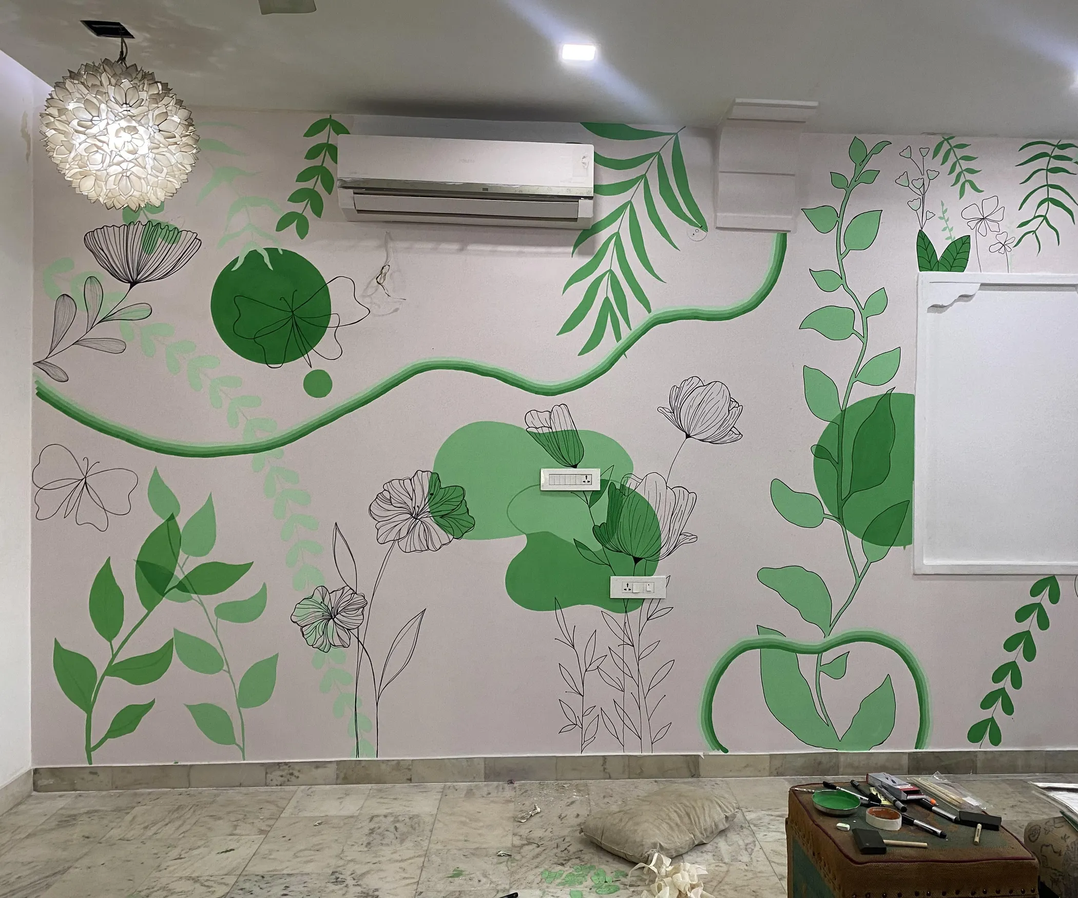 Decorative & Texture Painting project in Dubai