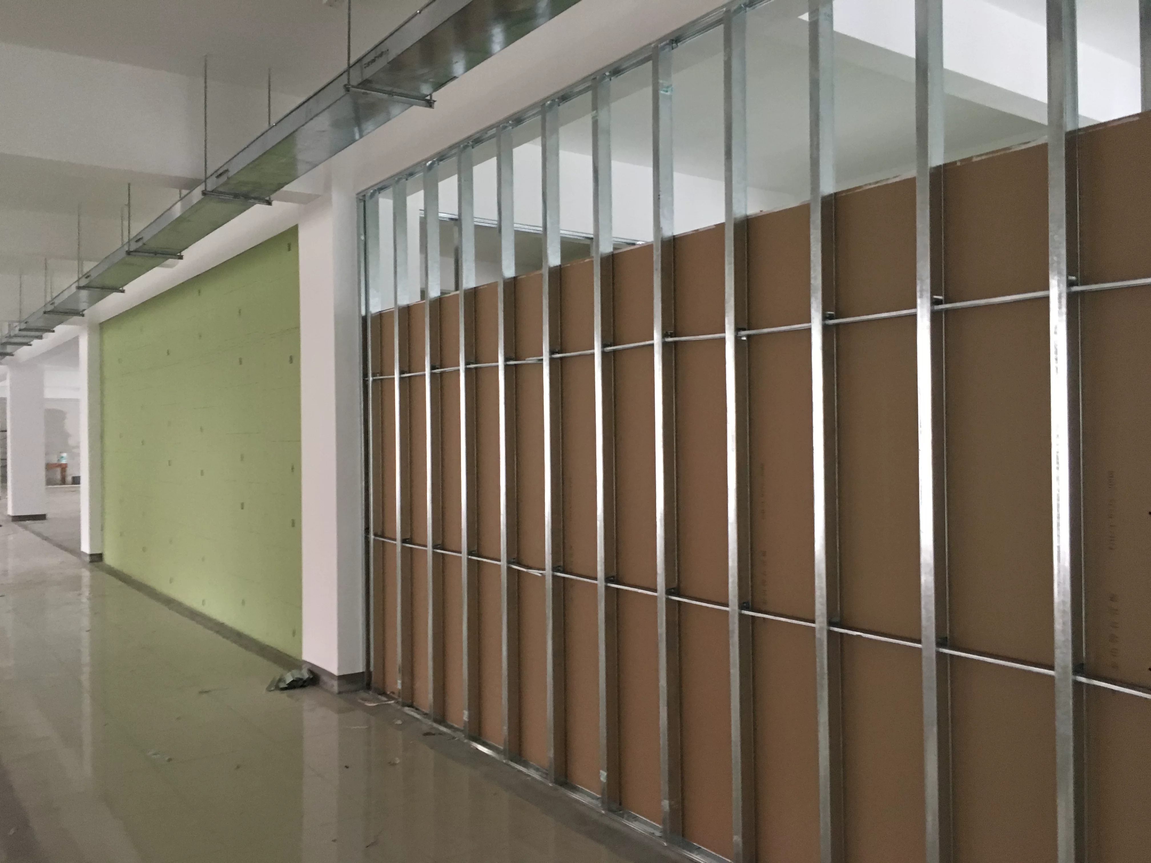 Gypsum Partitions in Dubai by MH Glass & Aluminium